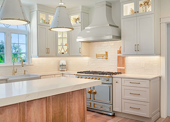 Luxury open concept kitchen in Salem County New Jersey - image