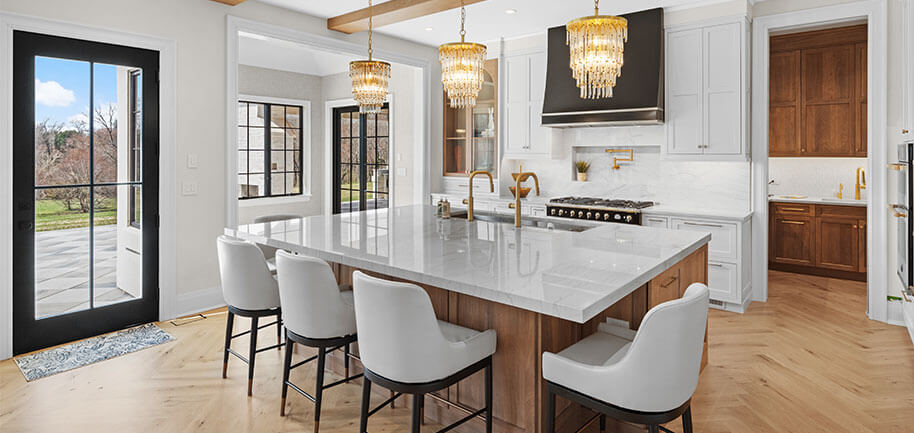 High End Open Kitchen in South New Jersey mobile header image